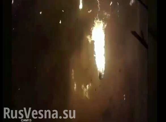 Жуткие кадры: Камера сняла крушение украинского Боинга в Иране (ВИДЕО)