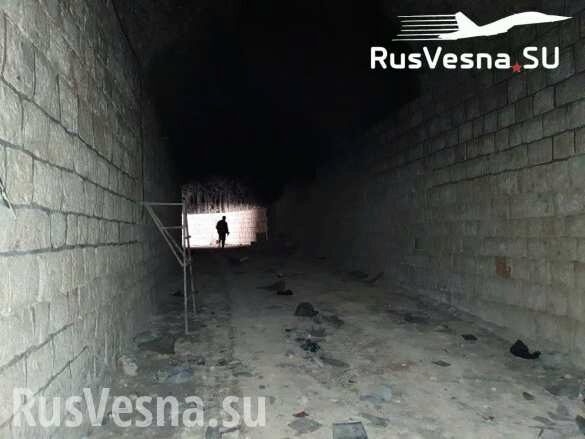 Российские и сирийские военные вскрыли огромный подземный город террористов (ФОТО)