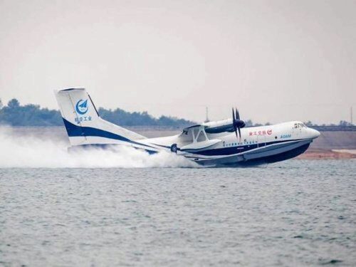 ﻿Проведены морские испытания китайского самолета-амфибии AG600
