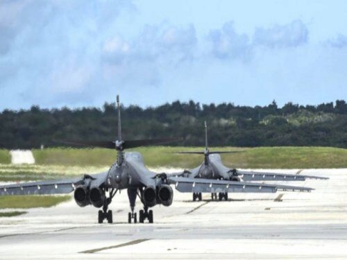 ﻿США выводят все бомбардировщики с Гуама, никаких замен в поле зрения нет