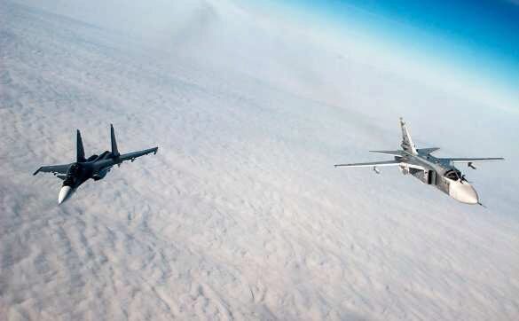 Су-24 и Су-30 уничтожили «противника» на морских полигонах в Балтийском море (ВИДЕО)