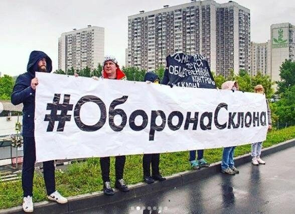 Карта протестной активности в Москве и Московской области 22–28 мая