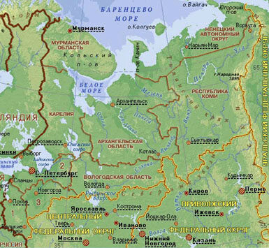 Ненецкий автономный округ объединится с соседней областью
