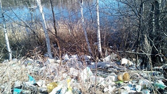 Жители Миасса пожаловались на свалку на берегу реки: «Это экологическое бедствие»