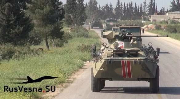 СРОЧНО: Боевики подорвали российско-турецкий конвой в Сирии (ВИДЕО)