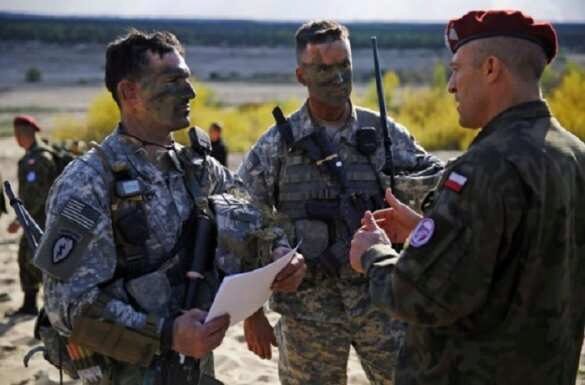 В Польше стартовали военные учения с участием США