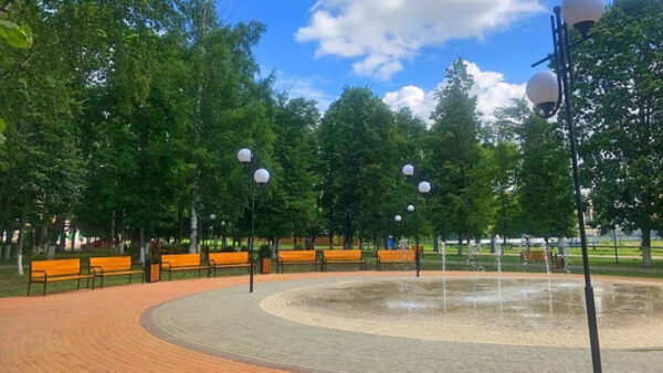 Артамонов открыл парк в Данкове и пообещал набережную