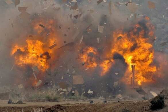 Кадры удара: Армия Азербайджана уничтожила полевой штаб ВС Армении (ВИДЕО)