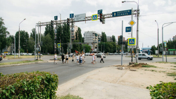 На улице Водопьянова в Липецке появятся два новых светофора