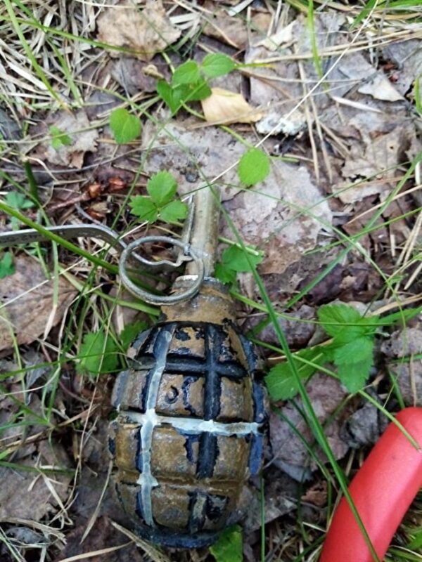 Подростки нашли в водоеме Нижнего Тагила гранату