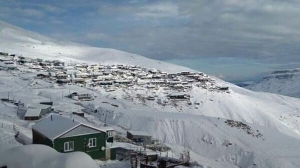 В горах Дагестана выпал снег
