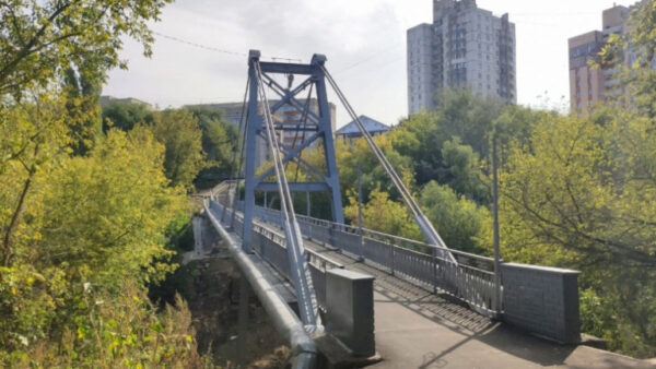 В Липецке завершили ремонт вантового моста