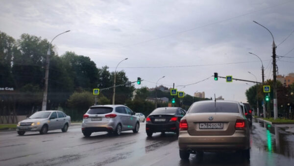 В Липецке сегодня дождливая погода