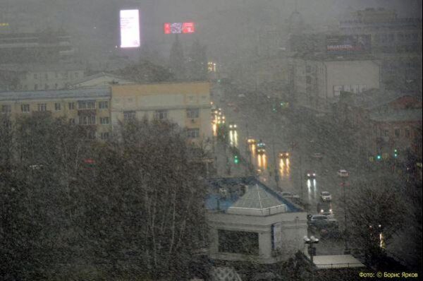 В выходные в Свердловской области ожидается мокрый снег и шквалистый ветер