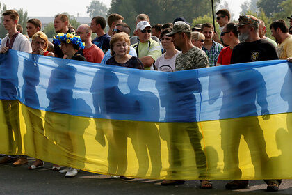 Большинство украинцев «исторически и духовно» не считают себя одним народом с русскими