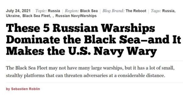 Русским есть чем сражаться на Черном море - The National Interest