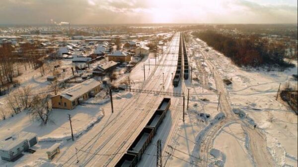 В «Титановой долине» заканчиваются работы по устройству земляного полотна для грузовой железной дороги