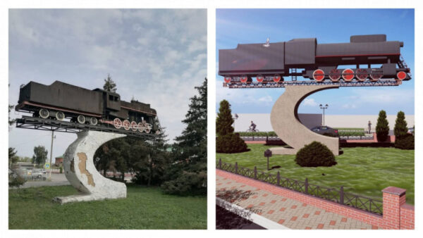 Памятник «Паровозу» отреставрируют в Липецкой области