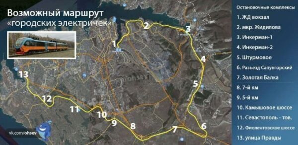 Проект "Севастопольская электричка" внезапно подорожал почти на 70%