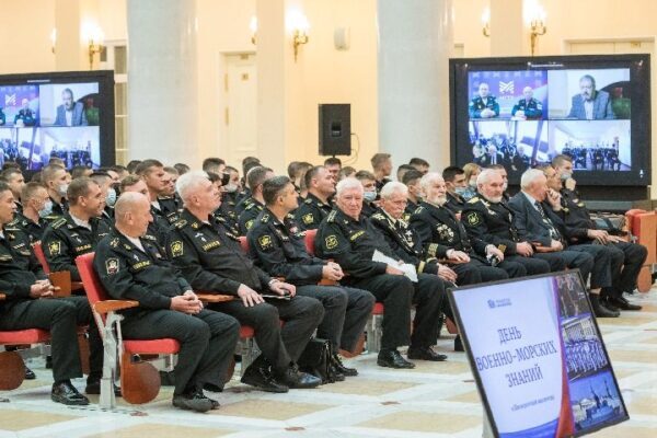 В Петербурге вспоминали историю российского ВМФ