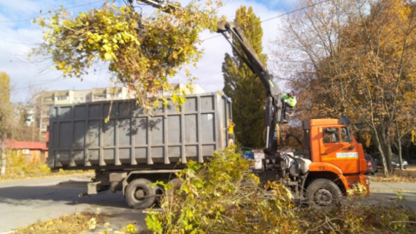 За осень в Липецке убрали 200 кубометров мусора