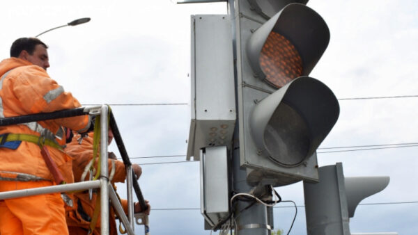 В Липецке не восстановили светофоры на проспекте Победы