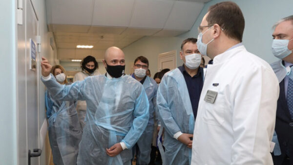 В Липецкой областной больнице закончили ремонт хирургического отделения