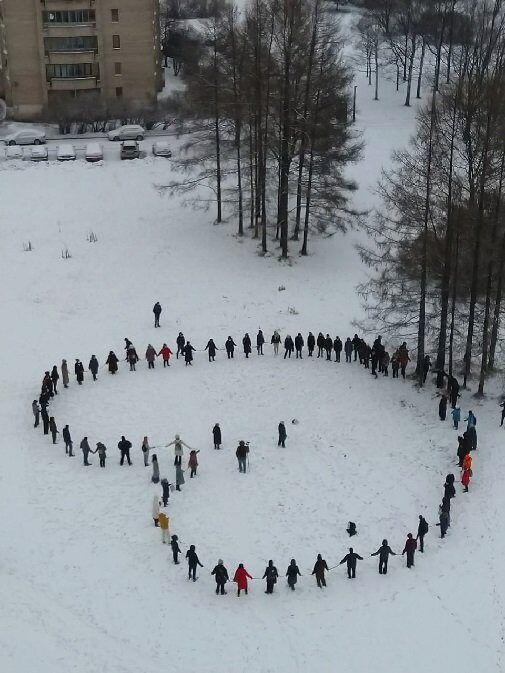 В Петербурге продолжается защита парка Сахарова