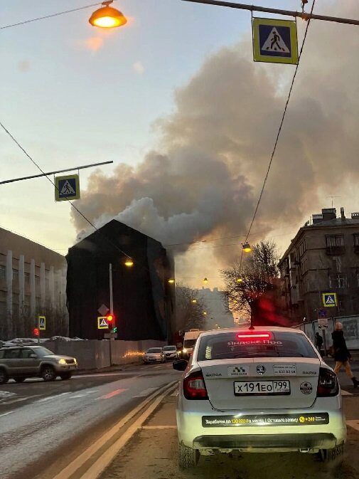 Пожар в историческом здании Петербурга не обошелся без жертв