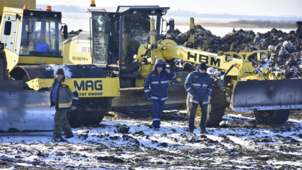 В Добринке началось строительство объездной автодороги