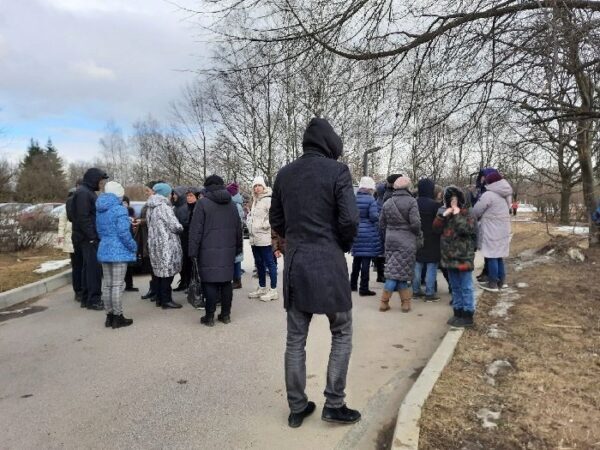 Защитники парка Сахарова в Петербурге создали «стену позора» для чиновничьих отписок