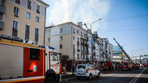 Крыша дома, пострадавшего в Липецке от пожара, восстановлена на 50 %